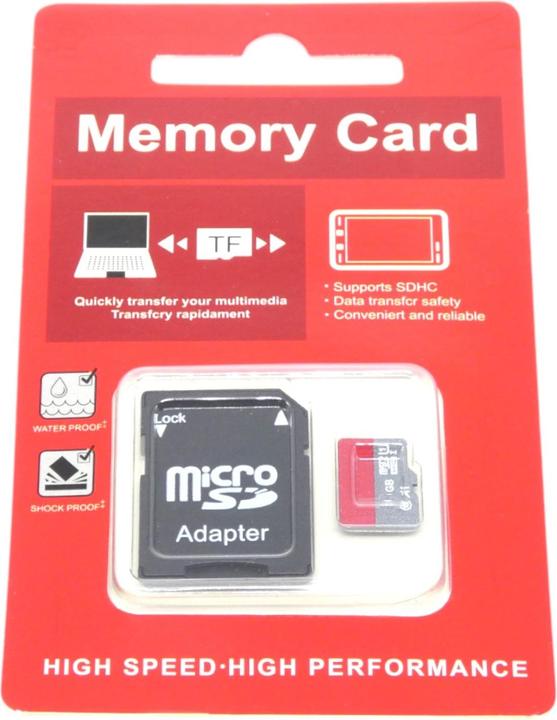 Produktbild Purecrea 8GB MicroSDHC Speicherkarte Class 10 UHS-I inkl. SD Adapter (8 GB, microSDHC, UHS-I)