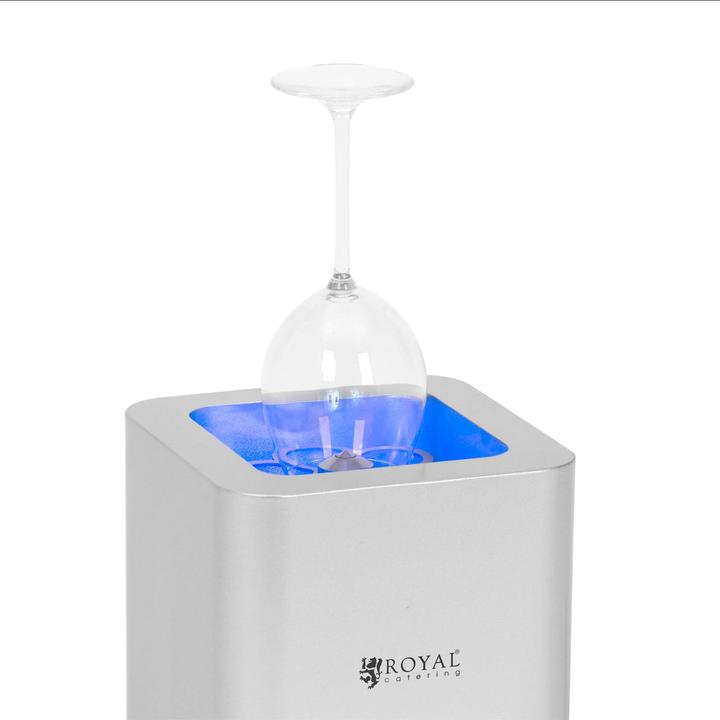 Produktbild Royal Catering Glasvereiser Glasfroster Glas Froster Gläser-Kühlgerät LED Edelstahl/Aluminium