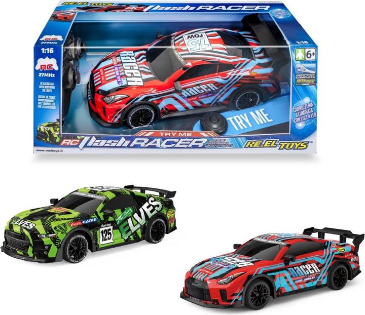 Re.Eltoys FLASH RACER: Funkgesteuerter Sportwagen Sc.1:16 - CM 27