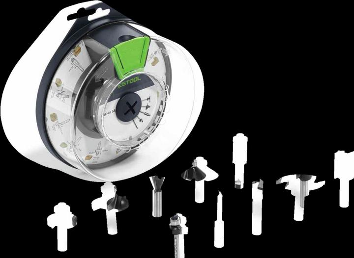 Actual product image Festool Boîte de fraises Box-OF HW S8 Mix
