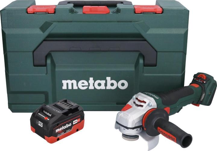 Immagine prodotto Metabo WVB 18 LTX BL 15-125 Smerigliatrice angolare a batteria rapida 18 V 125 mm Brushless + 1x batteria (125 mm)