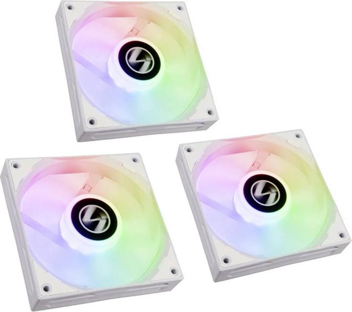 Actual product image Lian-Li ST120 RGB PWM fan, 3-pack incl. controller (120 mm, 3 x)