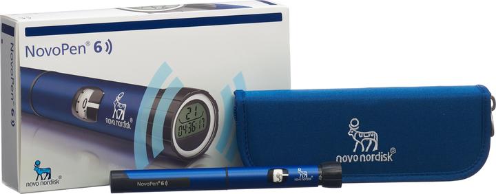 Actual product image Novo Nordisk NovoPen 6 (blue) (Insulin injections)