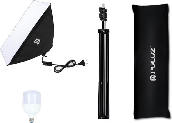 Actual product image Puluz Softbox continuous light with tripod (Soft boxes)
