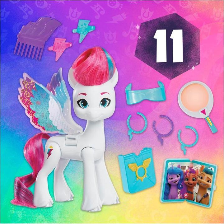 Immagine prodotto My Little Pony Zipp Storm Surprise Wings Fashion Doll con ali e accessori