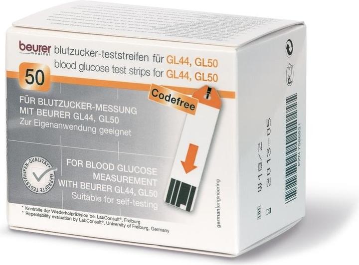 Actual product image Beurer Test strips for GL44 and GL50 (Test strips)