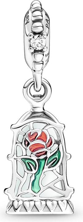 Actual product image Pandora Disney Beauty and the Beast enchanted rose (Silver 925, Enamel)