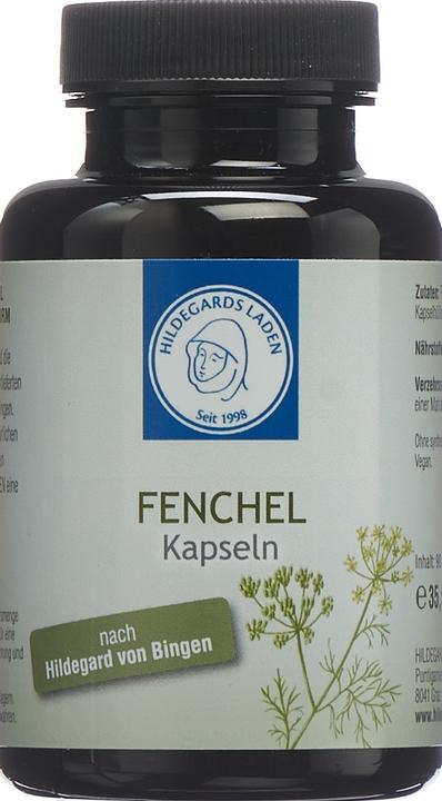 Produktbild Hildegards Laden Fenchel Kapseln Kaps (90 Stück, Kapseln, 61 g)