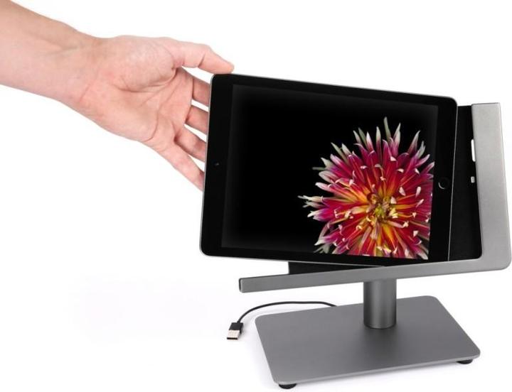 Produktbild Viveroo free flex#381217 iPad Ständerloesung Lack DarkSteel