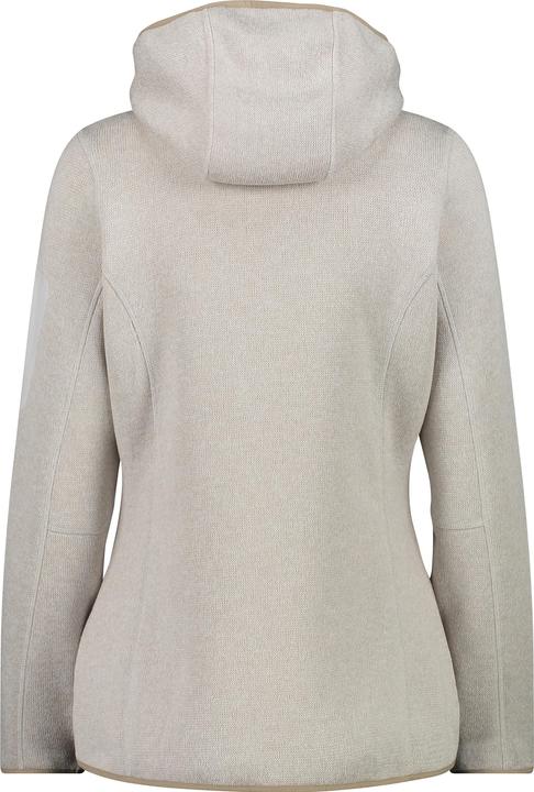 Actual product image CMP Campagnolo Women's Jacket Fix Hood Jacquard Knitted 3H19826 (34, XXS)