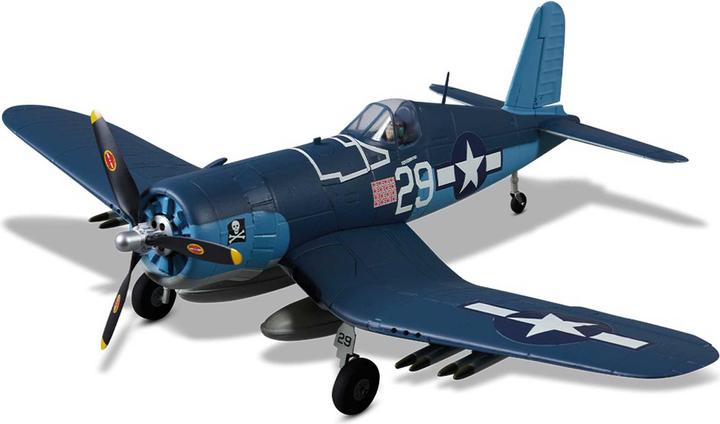 Actual product image Derbee F4U Corsair Warbird PNP blue - 75cm (Warbird)