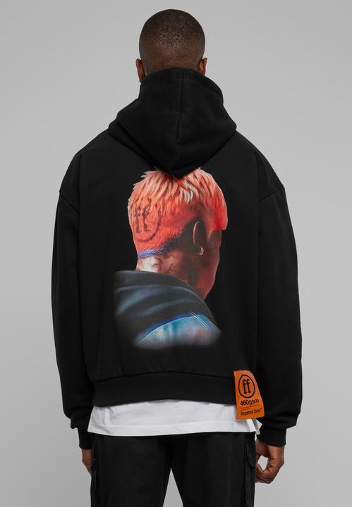 Actual product image Forgotten Faces Dyed Ultra Heavy Cotton Box Hoody (L)