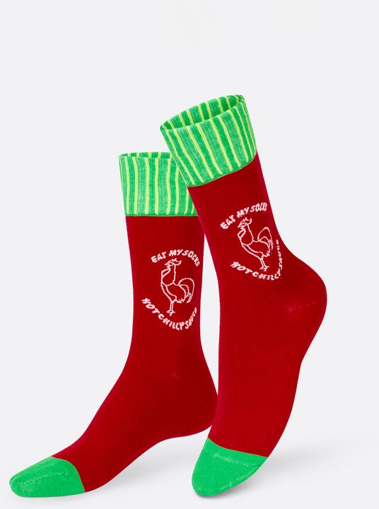 Eat My Socks Hot Sauce (Einzelpack, One Size)