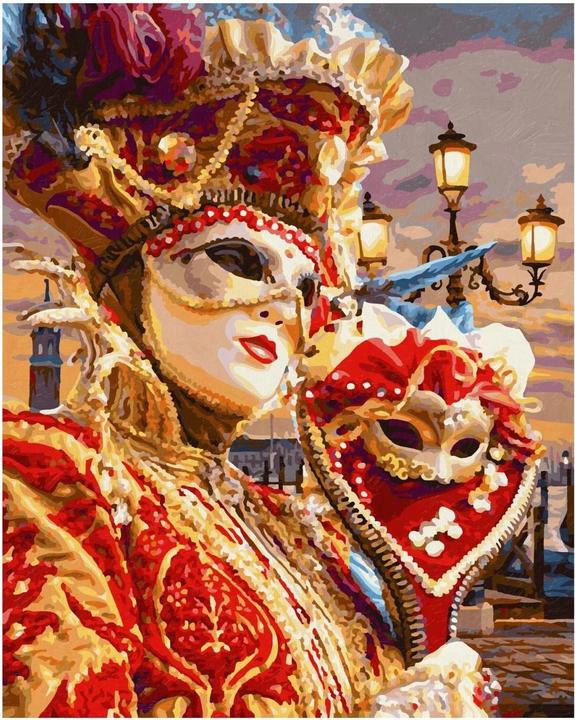 Actual product image Schipper Painting by Numbers Carnival in Venice