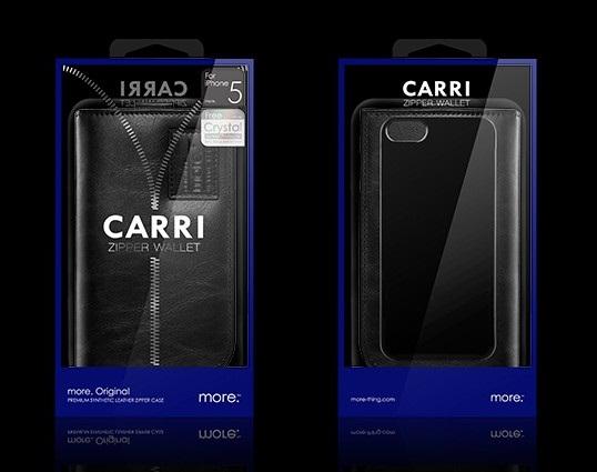 Produktbild more. Carri Zipper Wallet (Apple iPhone 5s, Apple iPhone 5)