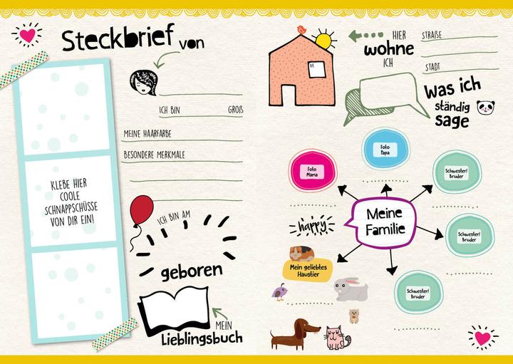Actual product image My entry book 100 ideas: This is me (German, Florentine Woodpecker, 2018)