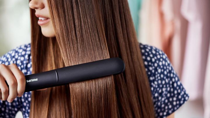 Actual product image Philips StraightCare Essential Straightening tongs ThermoProtect BHS375 / 00 (Straightening iron)