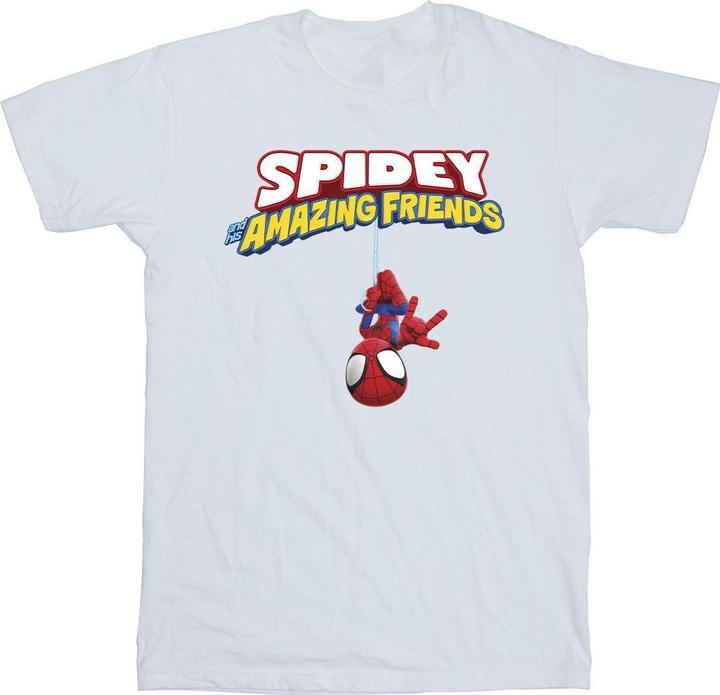 Immagine prodotto Spider-Man Hanging Upside Down Maglietta Uomo (L)