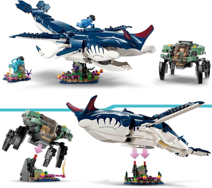 Image du produit LEGO Payakan le Tulkun et costume de crabe (75579, LEGO Avatar)