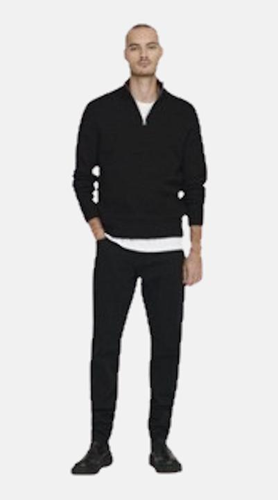Actual product image Only & Sons High Neck Knit Sweater (M)