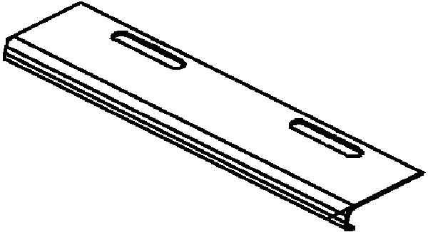 Produktbild Niedax Kantenschutzblech (62 cm)