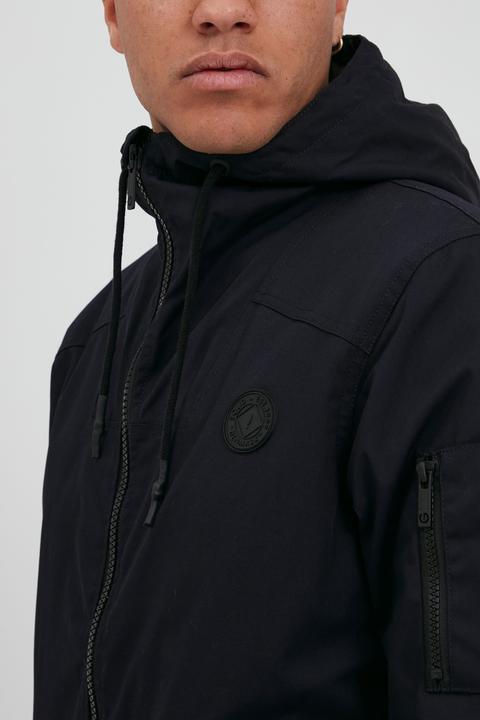 Immagine prodotto Solid Tilly Sporty Giacca Di Mezza Stagione Piumini Giubotto da Uomo Con Cappuccio (XL)