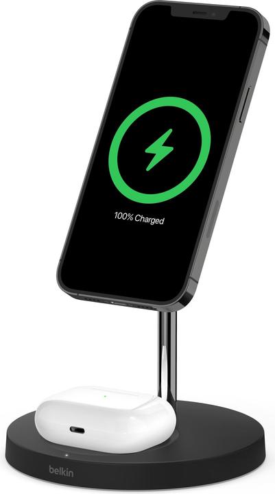 Actual product image Belkin Boost Charge Pro 2-in-1 Wireless Charger with MagSafe (15 W)