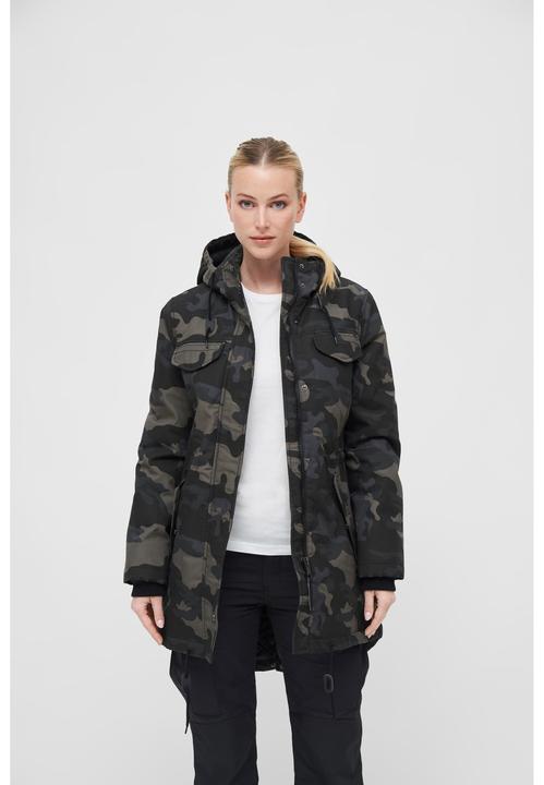 Produktbild Brandit Damen Marsh Lake Parka Grösse S Farbe Dunkles Tarnmuster (S)