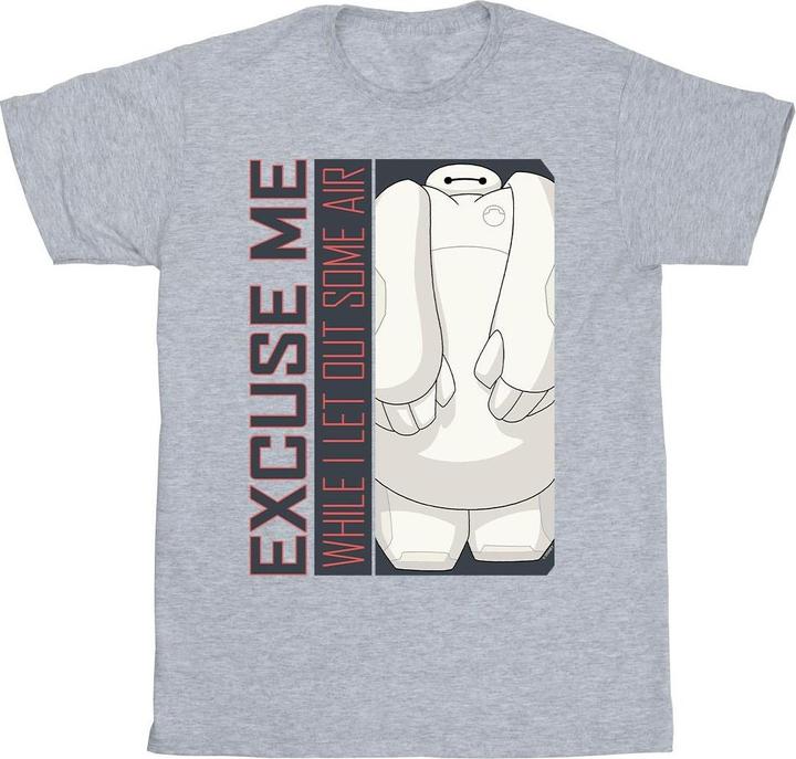 Immagine prodotto Disney Big Hero 6 Baymax Excuse Me Some Air Maglietta Ragazzi (152, 158)