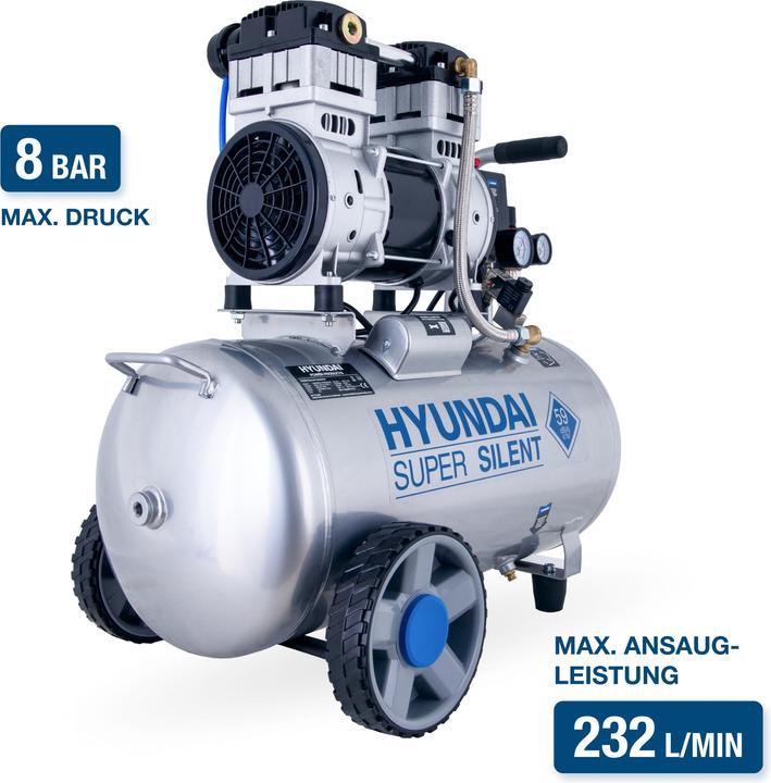 Produktbild Hyundai Silent Kompressor SAC55753 (8 Bar, 50 l)