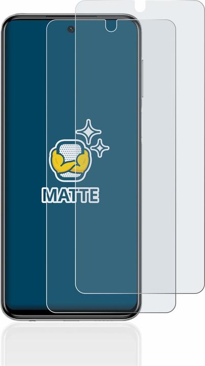Actual product image BROTECT Anti-glare screen protector matt (2 Piece, Xiaomi Redmi Note 9S)