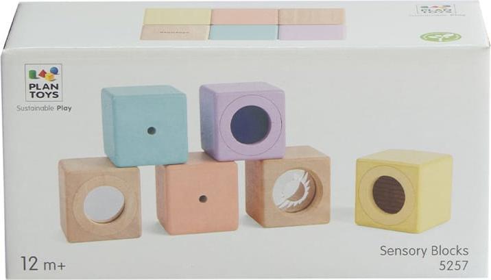 Produktbild Plantoys Sensorik-Würfel