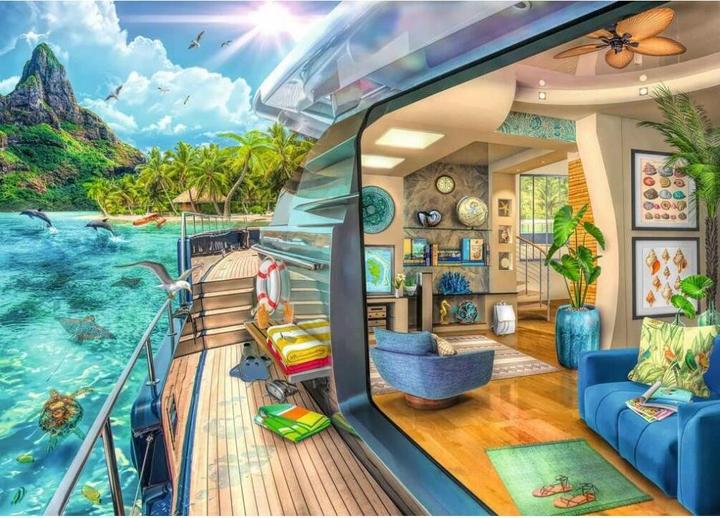 Actual product image Ravensburger Tropical Island (1000 pieces)