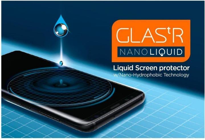 Produktbild Spigen Glas.tR Nano Liquid (1 Stück, Samsung Galaxy S9, Samsung Galaxy S9+)