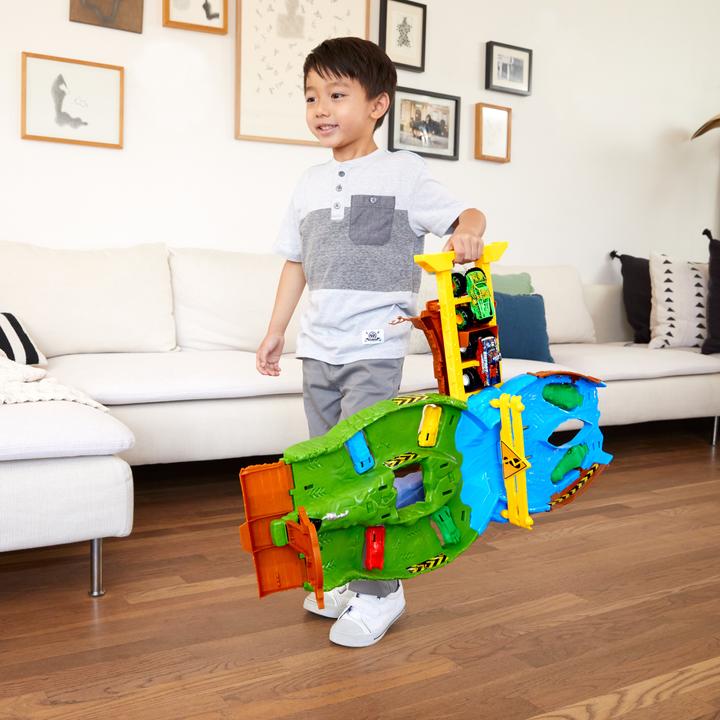 Actual product image Hot Wheels Monster Trucks Competition Race Track