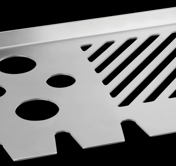 Image du produit Burnhard Grille de maintien au chaud multifonctions Big FRED en acier inoxydable