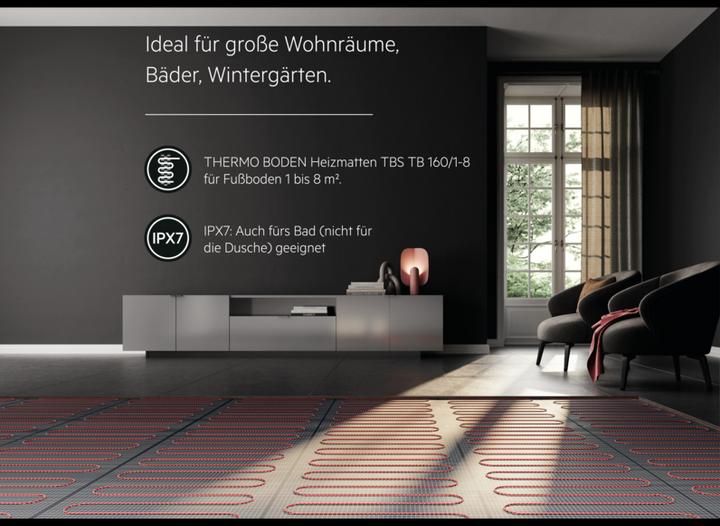Actual product image AEG Haustechnik Basic Thermo Floor TBS TB 160/6 Set Plus, electric underfloor heating, complete set 6 m², 160 W/m²