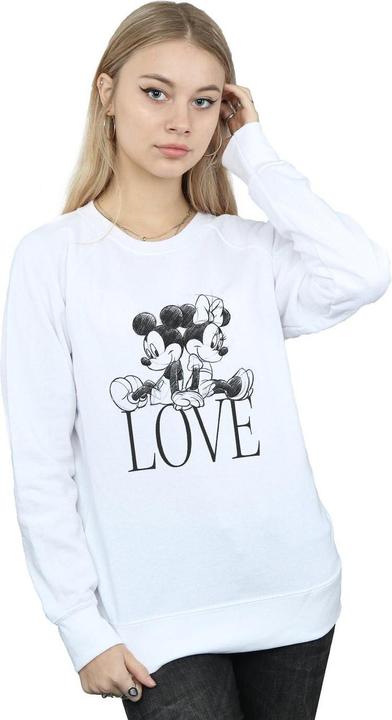 Image du produit Disney - Sweat MICKEY AND MINNIE MOUSE LOVE - Femme (S)
