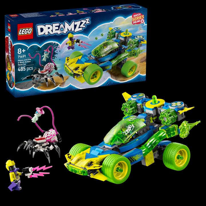 Immagine prodotto LEGO Mateo mit dem Z-Blob Action-Rennwagen (71491, LEGO Dreamzzz)