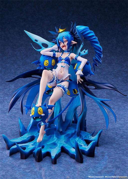Immagine prodotto Amakuni Statuetta Bombergirl PVC 1/7 Aqua Lewysia Aquablue Vampire Negligee Ver. 25 cm