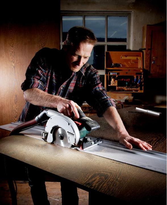 Actual product image Metabo Diving and hand circular saw KSE 55 Vario Plus