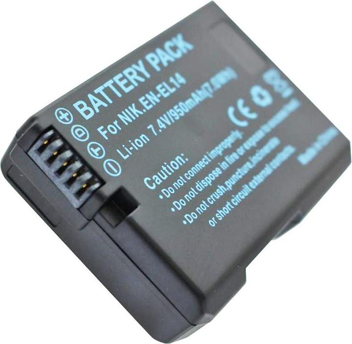 Immagine prodotto Nikon Batteria EN-EL14, CoolPix P7000 (Accumulatore di carica elettrica)