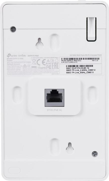 Actual product image TP-Link Access Point EAP615-Wall (1201 Mbit/s)