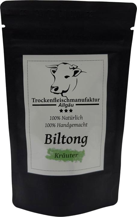 Produktbild Trockenfleischmanufaktur-Allgäu Biltong Kräuter Bayern (50 g)