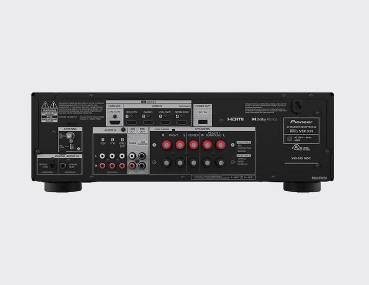 Actual product image Pioneer VSX-535D (5.2 channels, DAB)