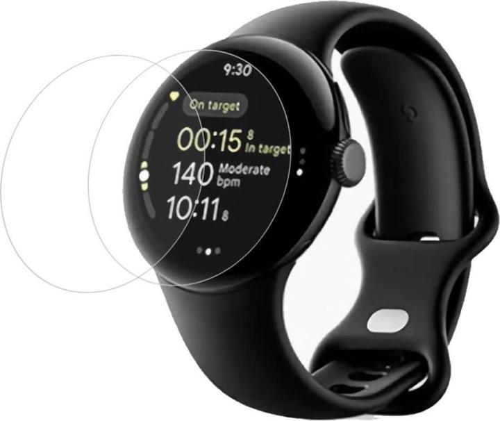 Actual product image Cover-Discount Google Pixel Watch 3 - 45mm - 2Stk. Display Schutzfolie PET