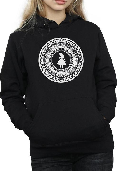 Immagine prodotto Disney Alice In Wonderland Circle Felpa con Cappuccio Donna (M)