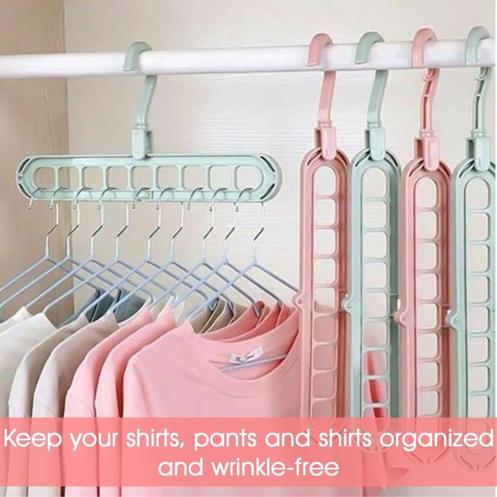 Actual product image König Design Magical space-saving trouser hanger Coat hanger Trouser hanger Multiple trouser hangers (1 x)