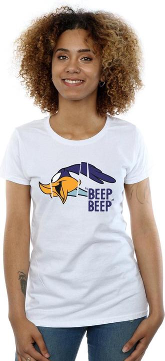 Image du produit Looney Tunes T-shirt en coton Beep Beep Road Runner Femme/Ladies (L)