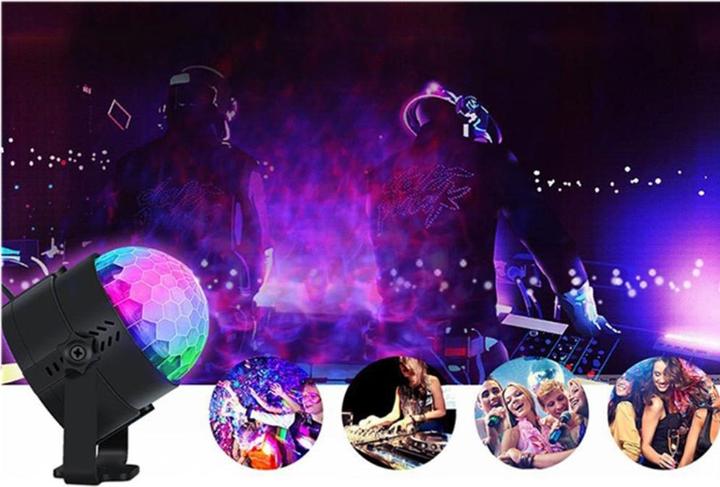 Produktbild Esmée Soundgesteuerte LED Discokugel Multicolor Partylicht (7 cm)